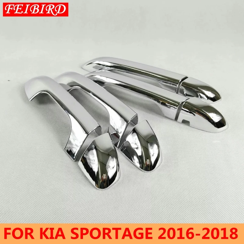 BRIGHT SILVER STYLE 8 PCS For KIA SPROTAGE 2016 2017 2018 ABS Outside Car Door Pull Doorknob Handle Protection Kit Cover Trim
BRIGHT SILVER STYLE 8 PCS For KIA SPROTAGE 2016 2017 2018 ABS Outside Car Door Pull Doorknob Handle Protection Kit Cover Trim