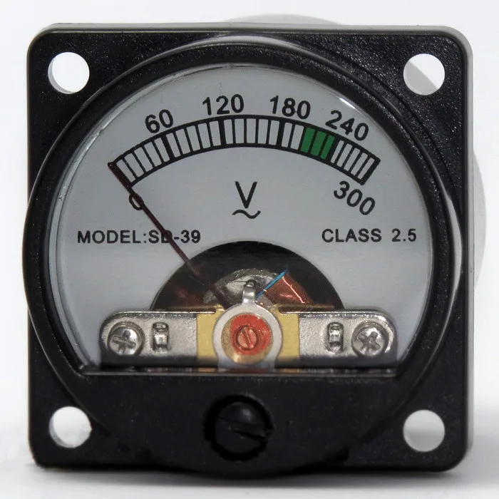 V-022 Tube Voltage Meter Sound Power Filter with Backlight Voltage Meter AC Meter
V-022 Tube Voltage Meter Sound Power Filter with Backlight Voltage Meter AC Meter