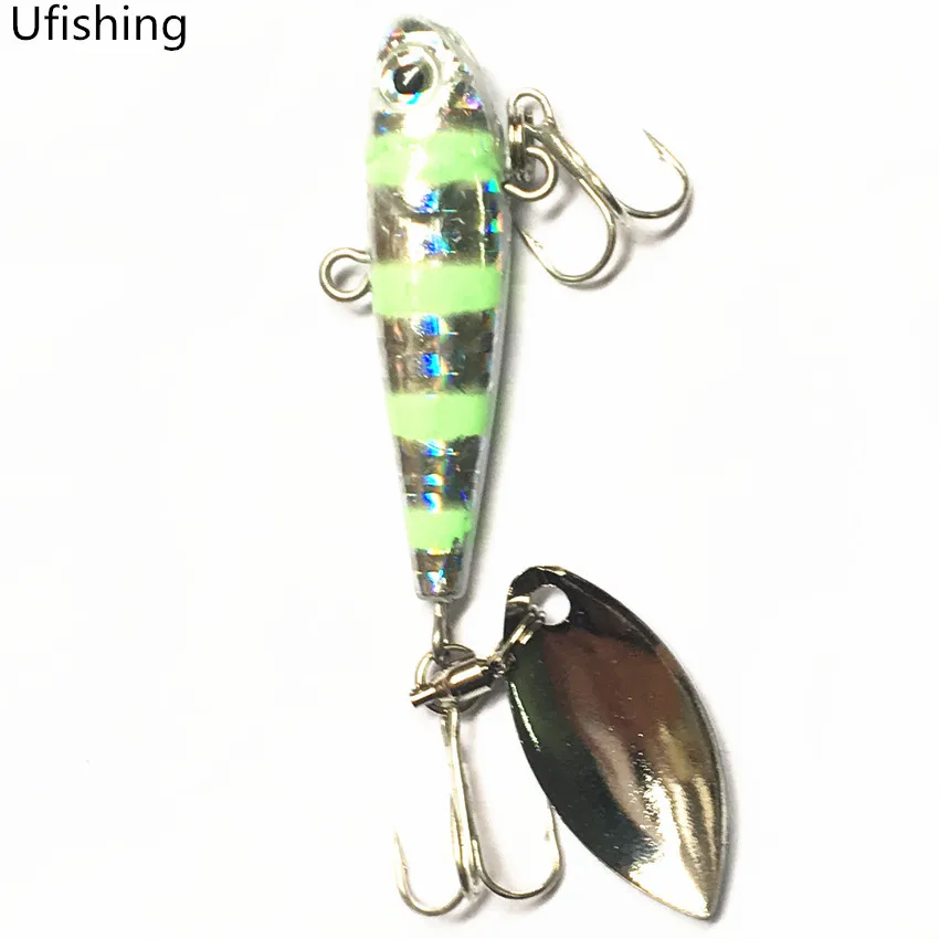 Ufishing Spinnerbait for Ice Fishing 1 Pcs/Lot 30g Metal Vib Bait Casting Lead Fish Lures New Sinking Fishing Lures
Ufishing Spinnerbait for Ice Fishing 1 Pcs/Lot 30g Metal Vib Bait Casting Lead Fish Lures New Sinking Fishing Lures
