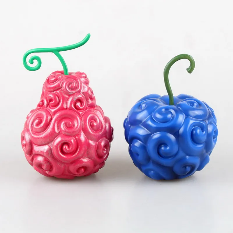 Anime Action Figures One Piece Devil Fruit Fruit Line SM-LE Fruit PVC Model Toys 2pcs/set 15cm