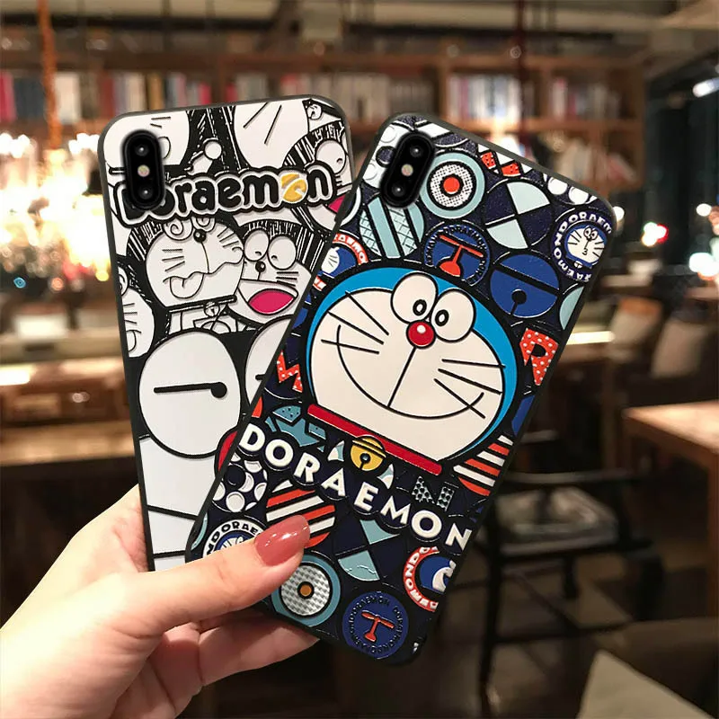 JIBAN Matte Silicone Phone Case For Iphone X XR XS MAX Doraemon Cute Cartoon Case Soft Cover For Iphone 6s 6plus 7 7plus 8 Capa
JIBAN Matte Silicone Phone Case For Iphone X XR XS MAX Doraemon Cute Cartoon Case Soft Cover For Iphone 6s 6plus 7 7plus 8 Capa