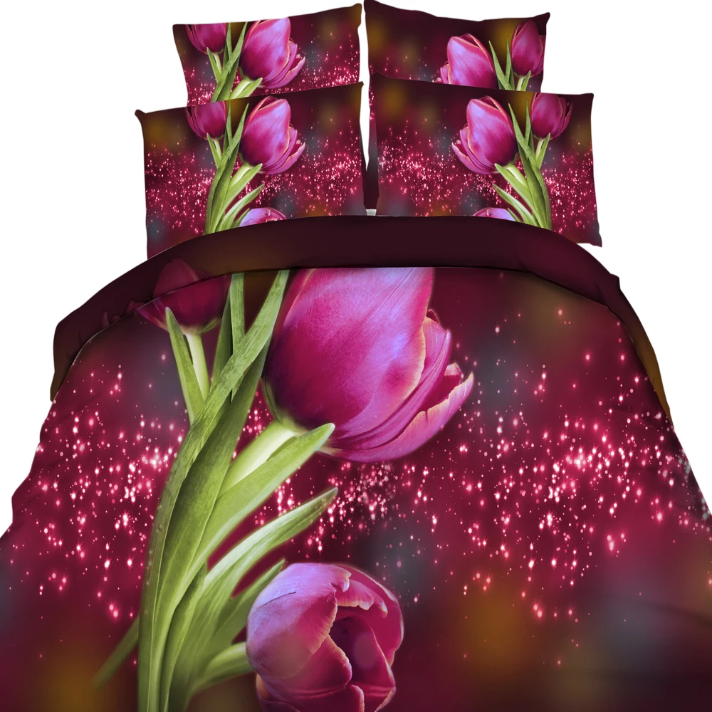 2017 New Arrival Flower Series Pattern Bedding Sets 3/4pcs Romantic Rose Lily Tulip Lotus Quilt/Duvet Cover Bedding Package
2017 New Arrival Flower Series Pattern Bedding Sets 3/4pcs Romantic Rose Lily Tulip Lotus Quilt/Duvet Cover Bedding Package