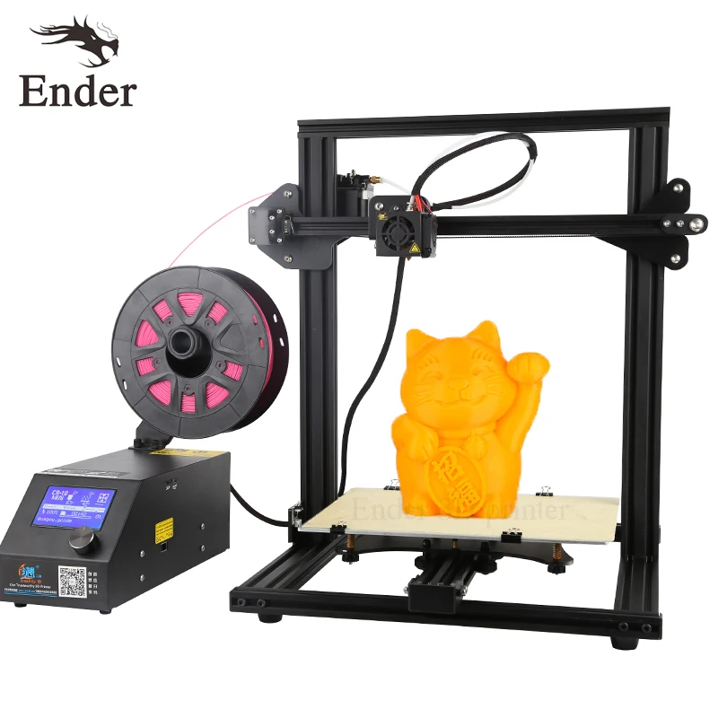 

High Precision CR-10 Mini 3D printer DIY KiT Prusa i3 Large Print Size 300*220*300mm Printer 3D n Filament+Hotbed Creality 3D