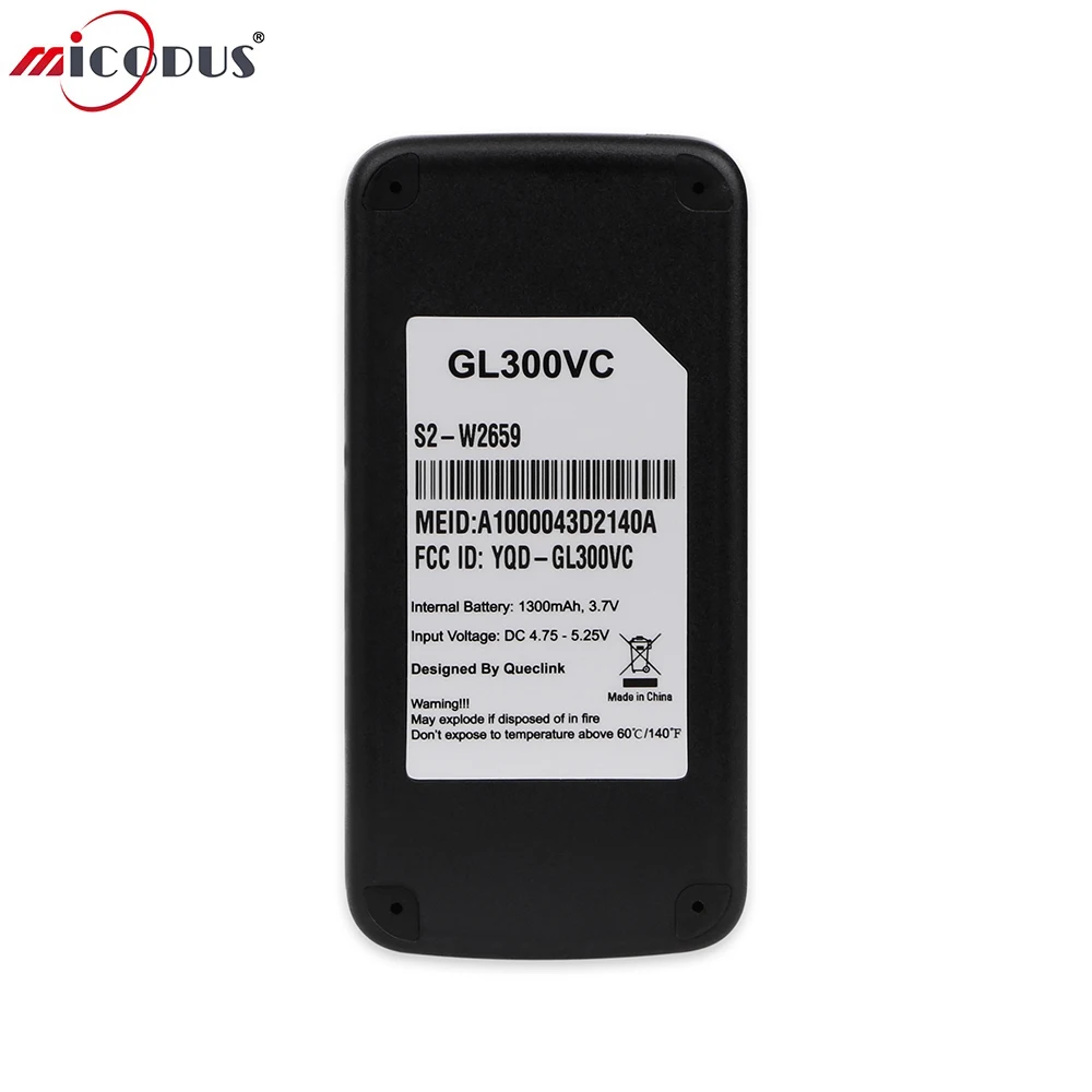 Powerful Car GPS Locator GL300VC Queclink Tracker 1300mAh Waterproof For Lone Worker, Vehicle, Pet , Asset Tracking Application
Powerful Car GPS Locator GL300VC Queclink Tracker 1300mAh Waterproof For Lone Worker, Vehicle, Pet , Asset Tracking Application