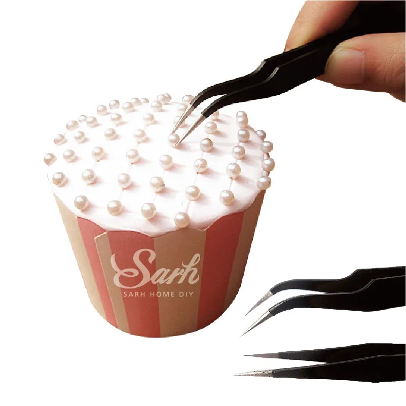 2Pcs/Set Anti-static Elbow and Straight Stainless Steel Tweezers Cake Mold Sugarcraft Tool for Kicthen Bakeware Decoration
2Pcs/Set Anti-static Elbow and Straight Stainless Steel Tweezers Cake Mold Sugarcraft Tool for Kicthen Bakeware Decoration