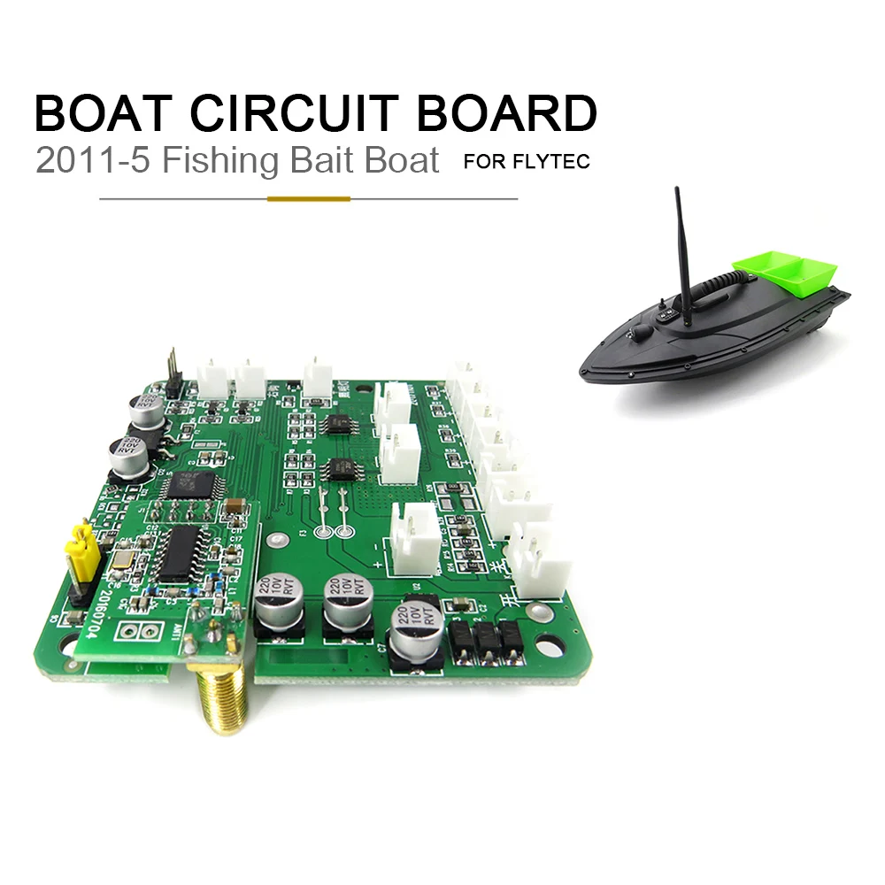 Goolrc RC Boat Circuit Board for Flytec 2011-5 1.5kg Loading Remote Control Fishing Bait Boats Parts
Goolrc RC Boat Circuit Board for Flytec 2011-5 1.5kg Loading Remote Control Fishing Bait Boats Parts