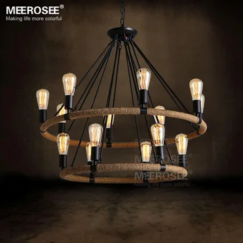 American style pendant lighting fixture 2 Rings Vintage Antique suspension lamp Edision E27 bulbs hanging light for Dining room
American style pendant lighting fixture 2 Rings Vintage Antique suspension lamp Edision E27 bulbs hanging light for Dining room