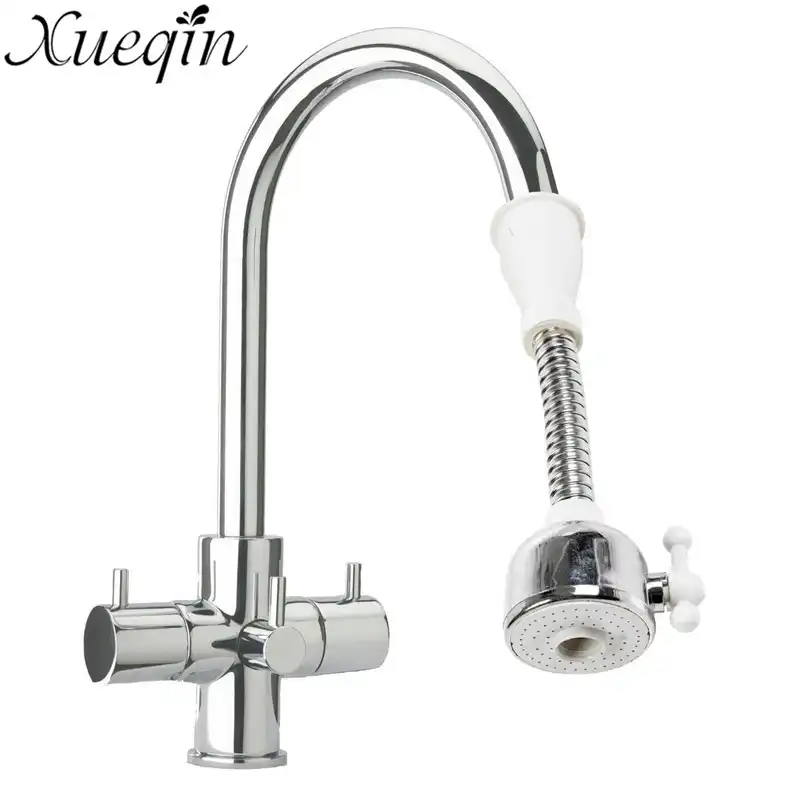 Xueqin 360 Swivel Adjustable Nozzle Spout Water Saving Tap Hose