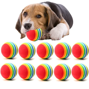 5/10/20pcs Funny Pet Toy Small Dog Toys 3.5CM Rainbow Colorful Play Balls Chew Toys for Pets Products Balls Interactive Supplies
5/10/20pcs Funny Pet Toy Small Dog Toys 3.5CM Rainbow Colorful Play Balls Chew Toys for Pets Products Balls Interactive Supplies