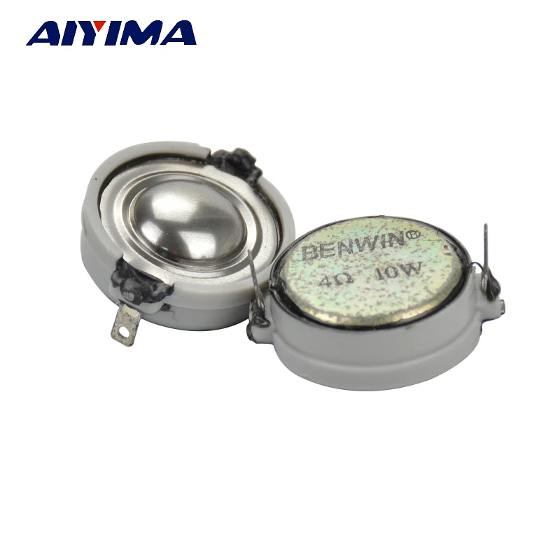 AIYIMA 2Pcs 0.75 Inch Tweeter Audio Speaker 6 Ohm 15W Silk Film Speaker Neodymium Treble Loudspeaker For Amplifier Home Theater
AIYIMA 2Pcs 0.75 Inch Tweeter Audio Speaker 6 Ohm 15W Silk Film Speaker Neodymium Treble Loudspeaker For Amplifier Home Theater