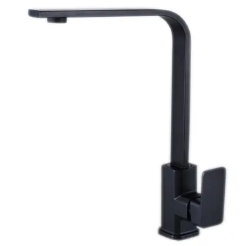 Kitchen Faucet Black Spray Paint Sink Faucet Kitchen Sink Square Flat Tube Hot and Cold Mixing 360 Degree Rotating Tap Nozzle
Kitchen Faucet Black Spray Paint Sink Faucet Kitchen Sink Square Flat Tube Hot and Cold Mixing 360 Degree Rotating Tap Nozzle