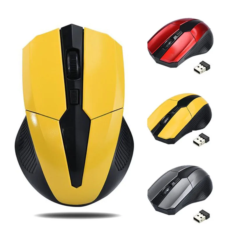 New Original Wireless Gaming Mouse Sem Fio 2000DPI Adjustable Optical Computer Games Mouse USB Receiver Mice for PC Laptop
New Original Wireless Gaming Mouse Sem Fio 2000DPI Adjustable Optical Computer Games Mouse USB Receiver Mice for PC Laptop