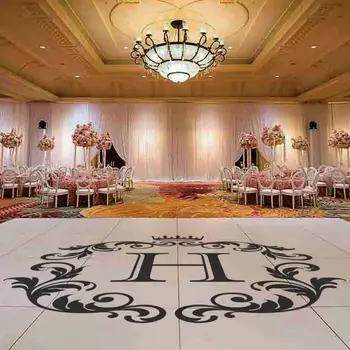 Wedding Decoration Wedding Dance Floor Vinyl Decal Removable Custom Initial Letter Stickers Wedding Monogram Vinyl Mural AY1751
Wedding Decoration Wedding Dance Floor Vinyl Decal Removable Custom Initial Letter Stickers Wedding Monogram Vinyl Mural AY1751