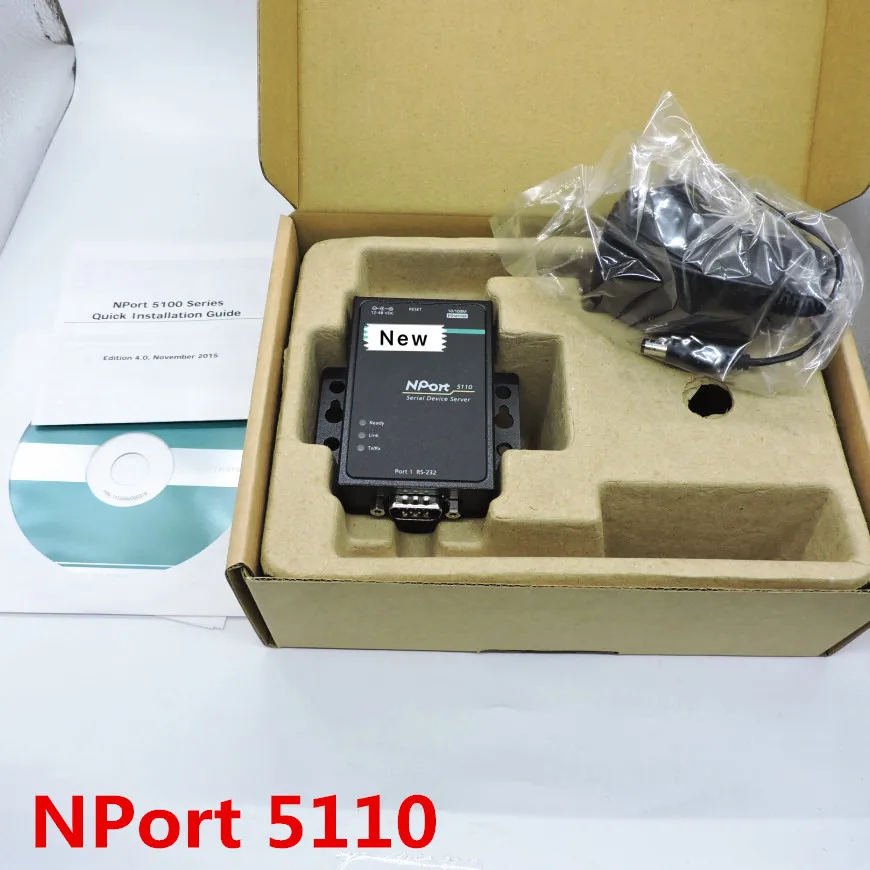 NPort 5110 1 последовательный порт RS232 для Ethernet-сервера | Электроника