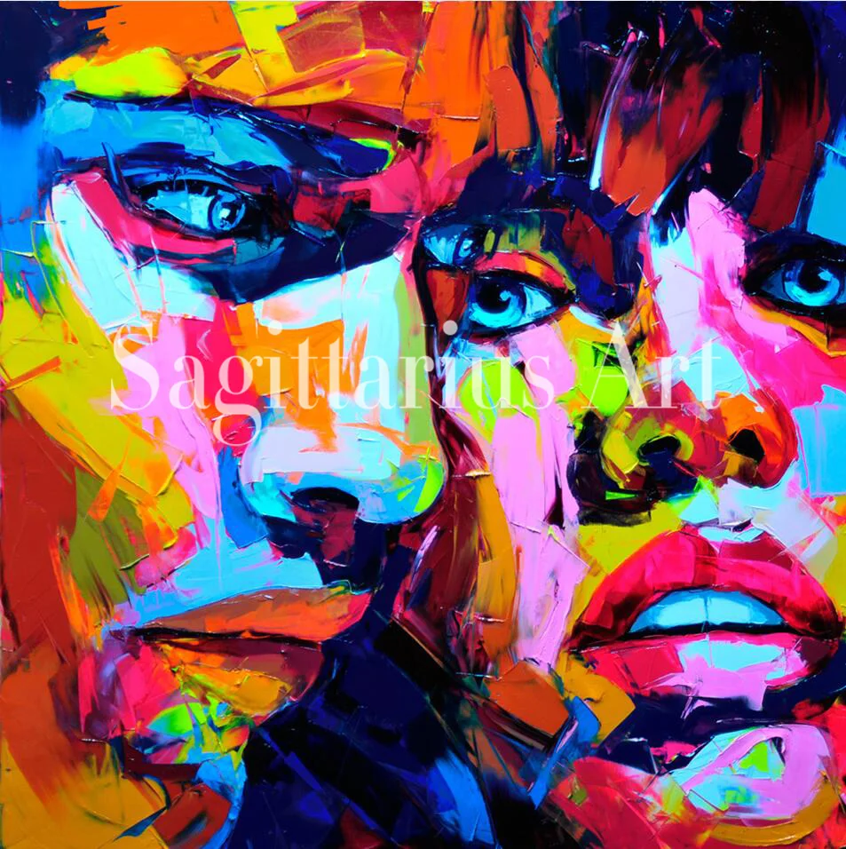 Hand Painted Francoise Nielly Designer Untitled 544 Cool Face Palette knife Abstract Oil Painting Canvas Home Decor Fine Artwork
Hand Painted Francoise Nielly Designer Untitled 544 Cool Face Palette knife Abstract Oil Painting Canvas Home Decor Fine Artwork