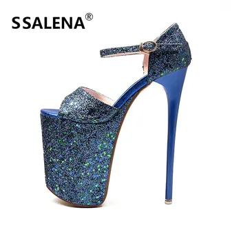 Women Super High Heels 20CM Sexy Pumps Ladies Platform Club Wedding Bling Shoes Thin Heels Peep Toe Stiletto Shoes AA52286
Women Super High Heels 20CM Sexy Pumps Ladies Platform Club Wedding Bling Shoes Thin Heels Peep Toe Stiletto Shoes AA52286