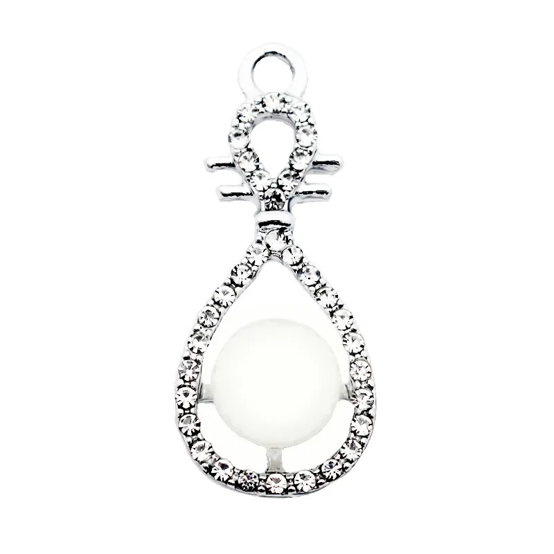 New Arrival 20pcs/lot pearl Crystal Dangle Charms Lobster Clasp Hanging Charm For Bracelet&Pendant Floating Charms Jewelry
New Arrival 20pcs/lot pearl Crystal Dangle Charms Lobster Clasp Hanging Charm For Bracelet&Pendant Floating Charms Jewelry
