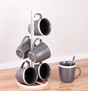 High quality 3 Layers tree Shape metal Coffee Tea Cup Storage rack Kitchen Mug Hanging Display Rack Drinkware storage Shelf
High quality 3 Layers tree Shape metal Coffee Tea Cup Storage rack Kitchen Mug Hanging Display Rack Drinkware storage Shelf