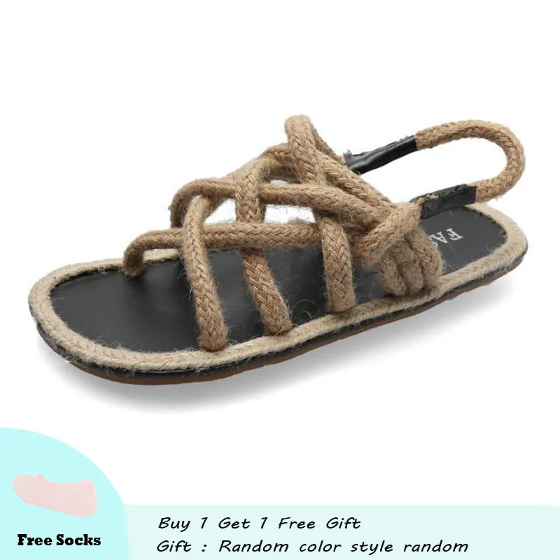 Straw Hemp Rope Sandals 2019 Summer Women's Shoes Elegant Roman Wind Cross Straps Beach Shoe Open Toe Handmade Straw Sandals New
Straw Hemp Rope Sandals 2019 Summer Women's Shoes Elegant Roman Wind Cross Straps Beach Shoe Open Toe Handmade Straw Sandals New
