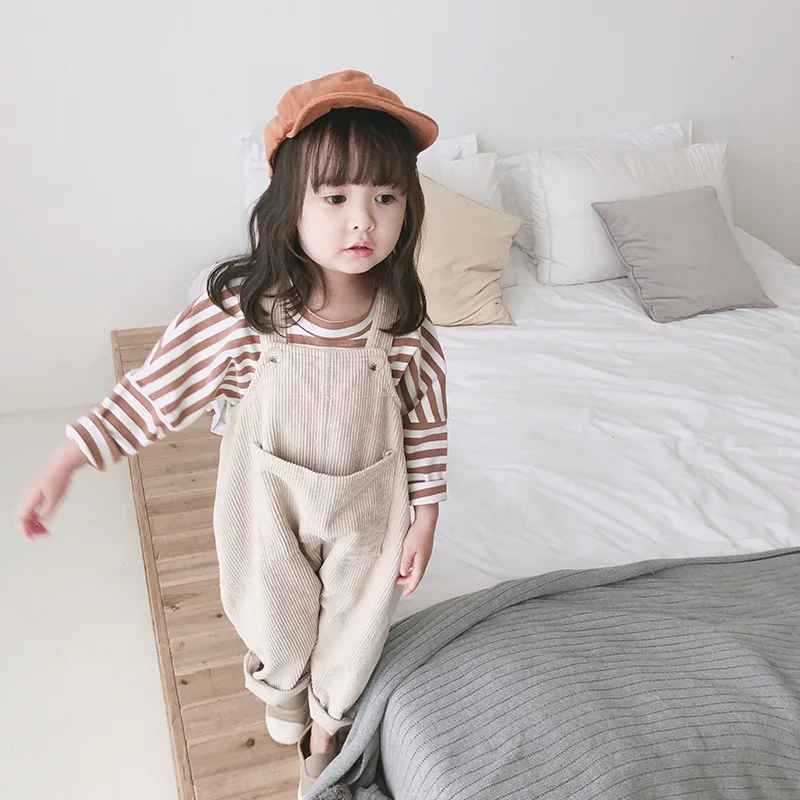 2019 Spring Baby Overalls Children Corduroy Jumpsuit for Boys Girls Children's Suspender Pants 1 2 3 4 5 6 Years Baby Boys Pants
2019 Spring Baby Overalls Children Corduroy Jumpsuit for Boys Girls Children's Suspender Pants 1 2 3 4 5 6 Years Baby Boys Pants