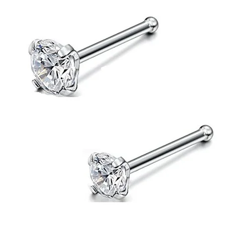20g Zircon Crystal 316L Surgical Steel Nose Bone Stud Ring Nose Jewelry Piercing Jewelry
20g Zircon Crystal 316L Surgical Steel Nose Bone Stud Ring Nose Jewelry Piercing Jewelry