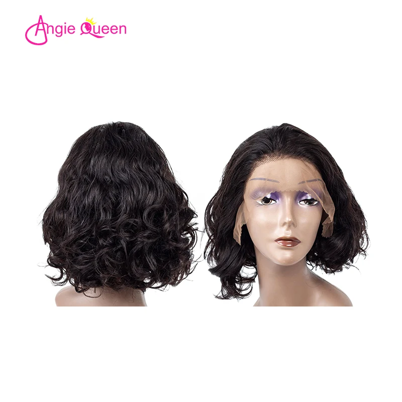 Angie Queen Body Wave 13*4 Lace Front 8'-16' 150% Malaysian Remy Hair Natural Color Wig 100% Human Hair Remy Hair Bob Wig
Angie Queen Body Wave 13*4 Lace Front 8'-16' 150% Malaysian Remy Hair Natural Color Wig 100% Human Hair Remy Hair Bob Wig