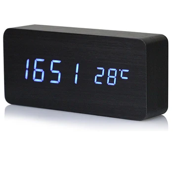 100pcs Imitation Wood LED Wood Wooden Digital LED Desk Clocks Thermometer Timer Calendar Gift
100pcs Imitation Wood LED Wood Wooden Digital LED Desk Clocks Thermometer Timer Calendar Gift