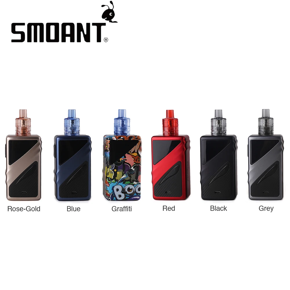 Original 200W Smoant Taggerz Kit wi/ 2ml Taggerz Disposable Tank 0.96 Inch OLED Screen Easy Top Refill Ecig Vape Kit VS Drag 2
Original 200W Smoant Taggerz Kit wi/ 2ml Taggerz Disposable Tank 0.96 Inch OLED Screen Easy Top Refill Ecig Vape Kit VS Drag 2