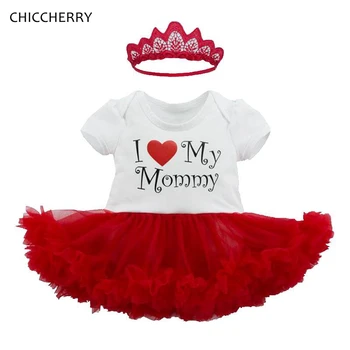 I Love My Mommy Baby Girl Clothes Lace Romper Dress Headband Newborn Tutu Sets Happy Mother's Day Toddler Outfit Infant Clothing 
I Love My Mommy Baby Girl Clothes Lace Romper Dress Headband Newborn Tutu Sets Happy Mother's Day Toddler Outfit Infant Clothing
