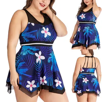 Women Swimwear Summer Push up Swimsuit Bikini Set Women's large size conservative mesh stitching leaf print split swimsuit A1
Women Swimwear Summer Push up Swimsuit Bikini Set Women's large size conservative mesh stitching leaf print split swimsuit A1