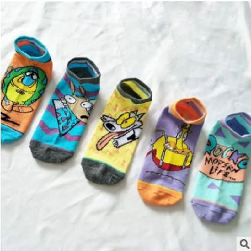 New European and American cartoon ladies cotton cute sweat-absorbent breathable couple boat socks
New European and American cartoon ladies cotton cute sweat-absorbent breathable couple boat socks