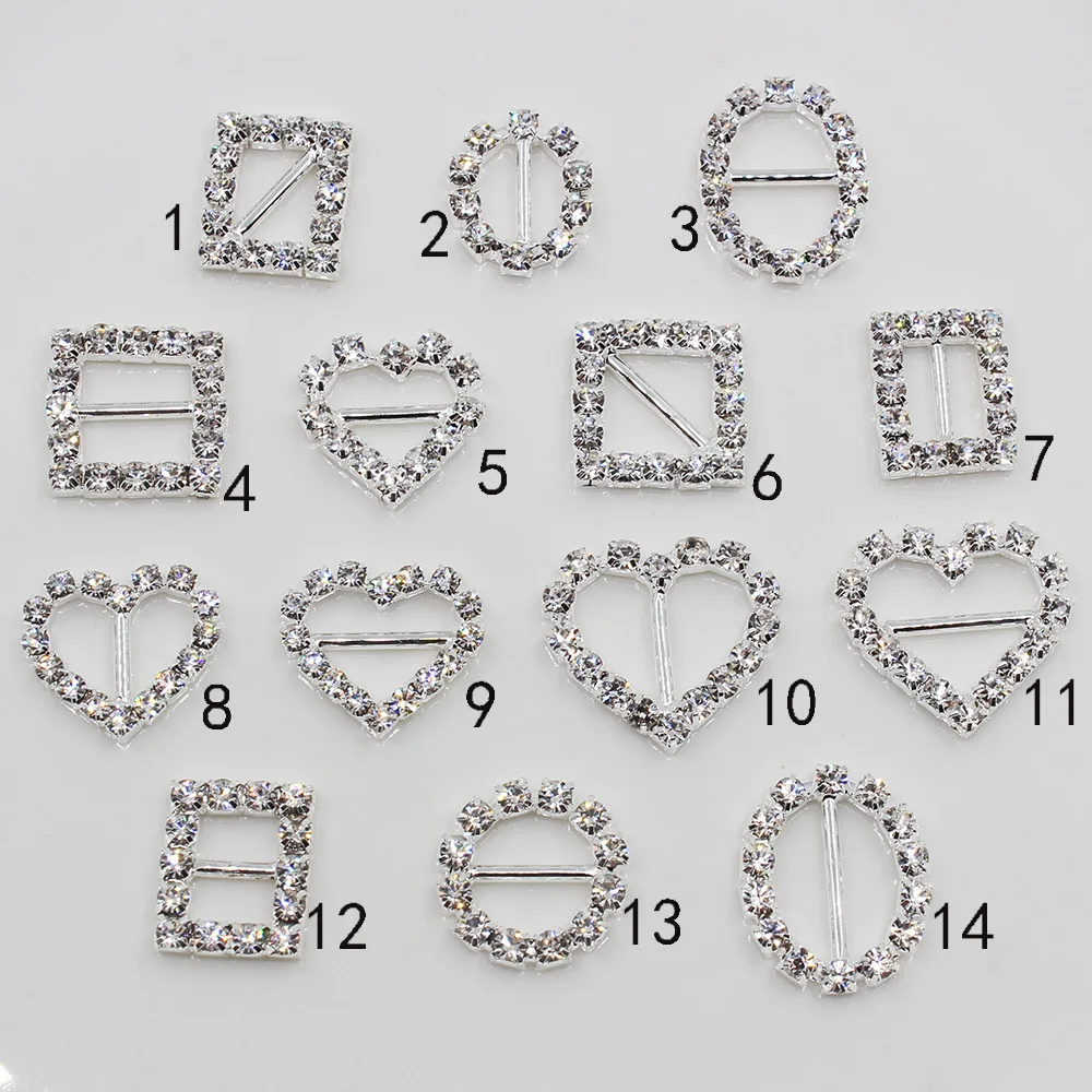10Pcs/Set Variety rhinestone Buckles invitation card Wedding Ribbon Slider, DIY Hair Accessories Free Shipping
10Pcs/Set Variety rhinestone Buckles invitation card Wedding Ribbon Slider, DIY Hair Accessories Free Shipping