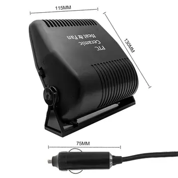 Portable Car Ceramic Heating Cooling Heater 200W 12V Fan Defroster Demister Temperature Control Device
Portable Car Ceramic Heating Cooling Heater 200W 12V Fan Defroster Demister Temperature Control Device