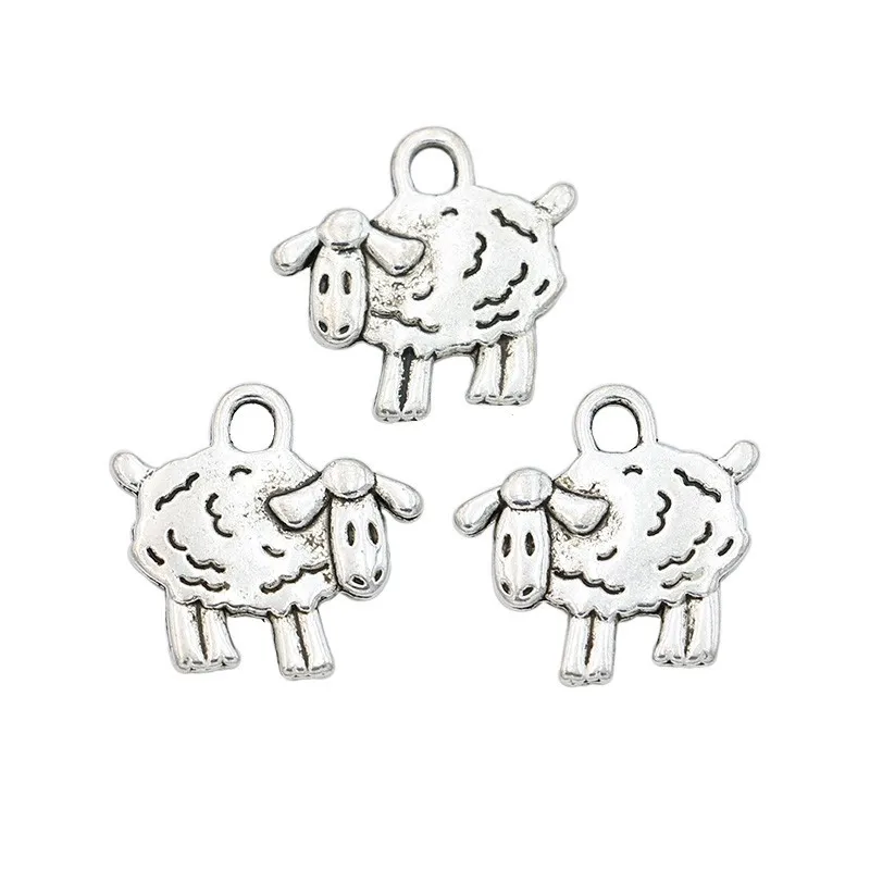 Tibetan Silver Plated Sheep Charm Pendant Fit Making Necklace Bracelet Jewelry Accessories DIY 16x15mm
Tibetan Silver Plated Sheep Charm Pendant Fit Making Necklace Bracelet Jewelry Accessories DIY 16x15mm