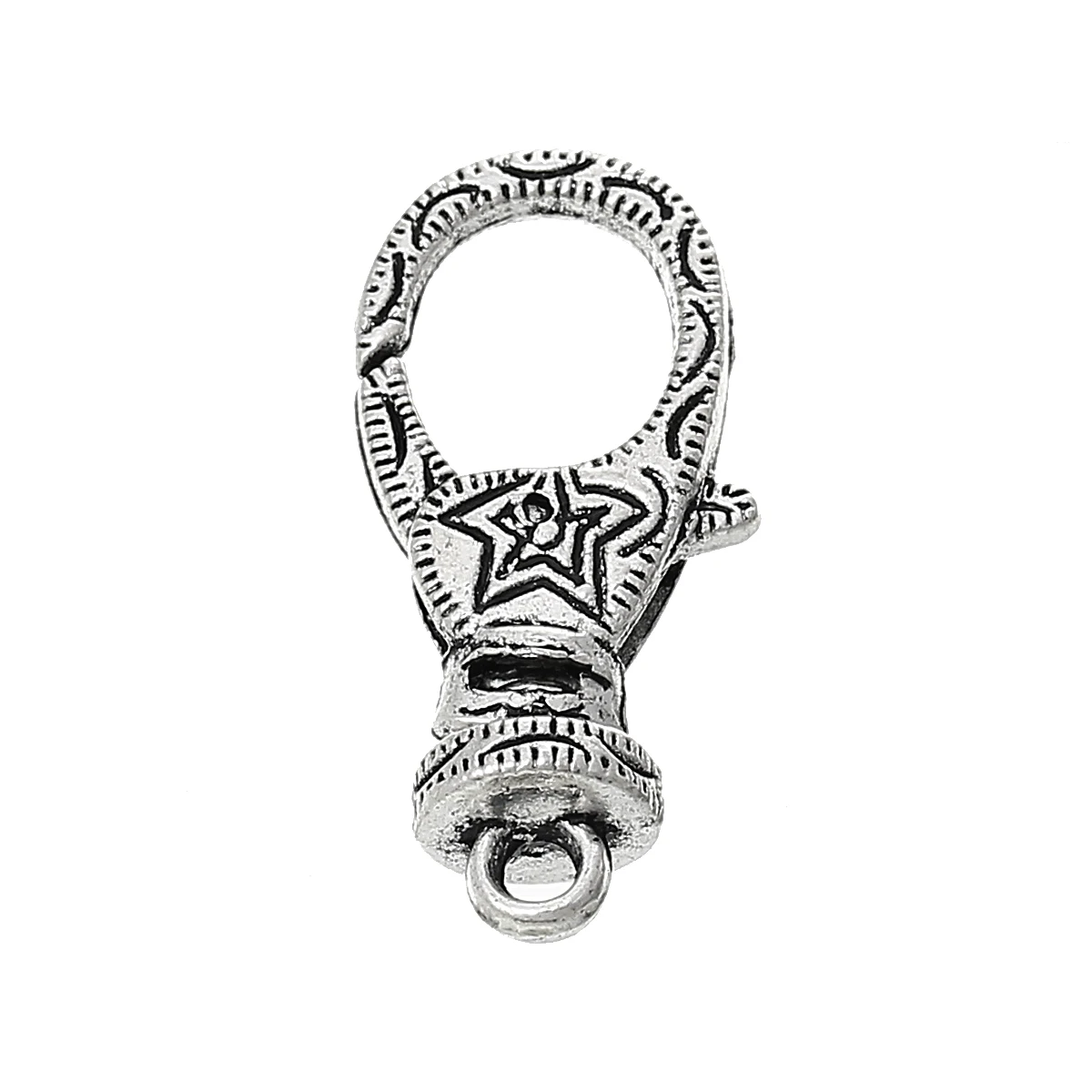 DoreenBeads Zinc metal alloy Lobster Clasp Antique Silver 3.1cm(1 2/8") x 14mm( 4/8"), 1 Piece
DoreenBeads Zinc metal alloy Lobster Clasp Antique Silver 3.1cm(1 2/8") x 14mm( 4/8"), 1 Piece