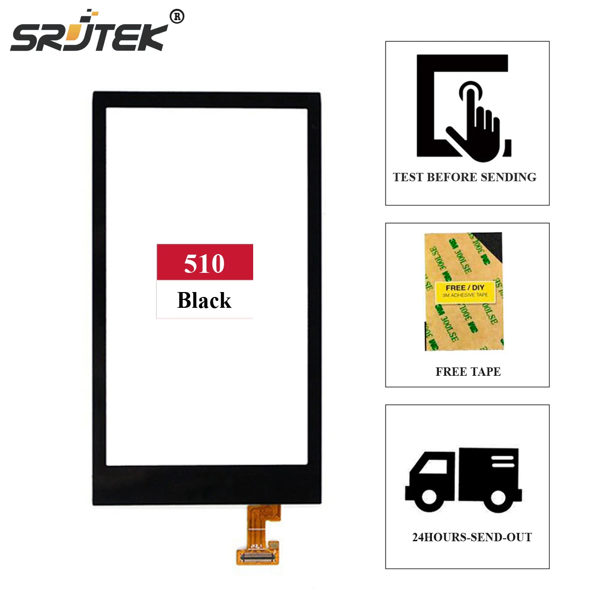 Srjtek screen FOR HTC Desire 510 Touch Screen Digitizer Sensor Outer Glass 100% NEW Parts 4.7inch Black
Srjtek screen FOR HTC Desire 510 Touch Screen Digitizer Sensor Outer Glass 100% NEW Parts 4.7inch Black
