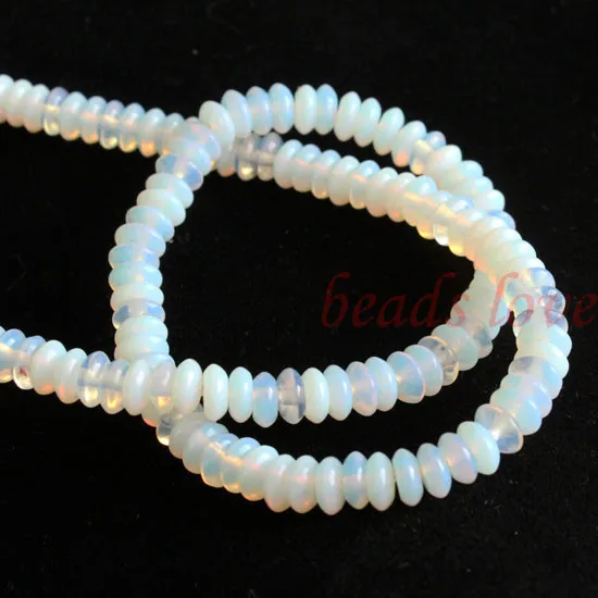 1Strand 16"(130pcs)Natural stone "white Opal"Rondelle Beads 6mm*3mm (w03031)Free Shipping
1Strand 16"(130pcs)Natural stone "white Opal"Rondelle Beads 6mm*3mm (w03031)Free Shipping