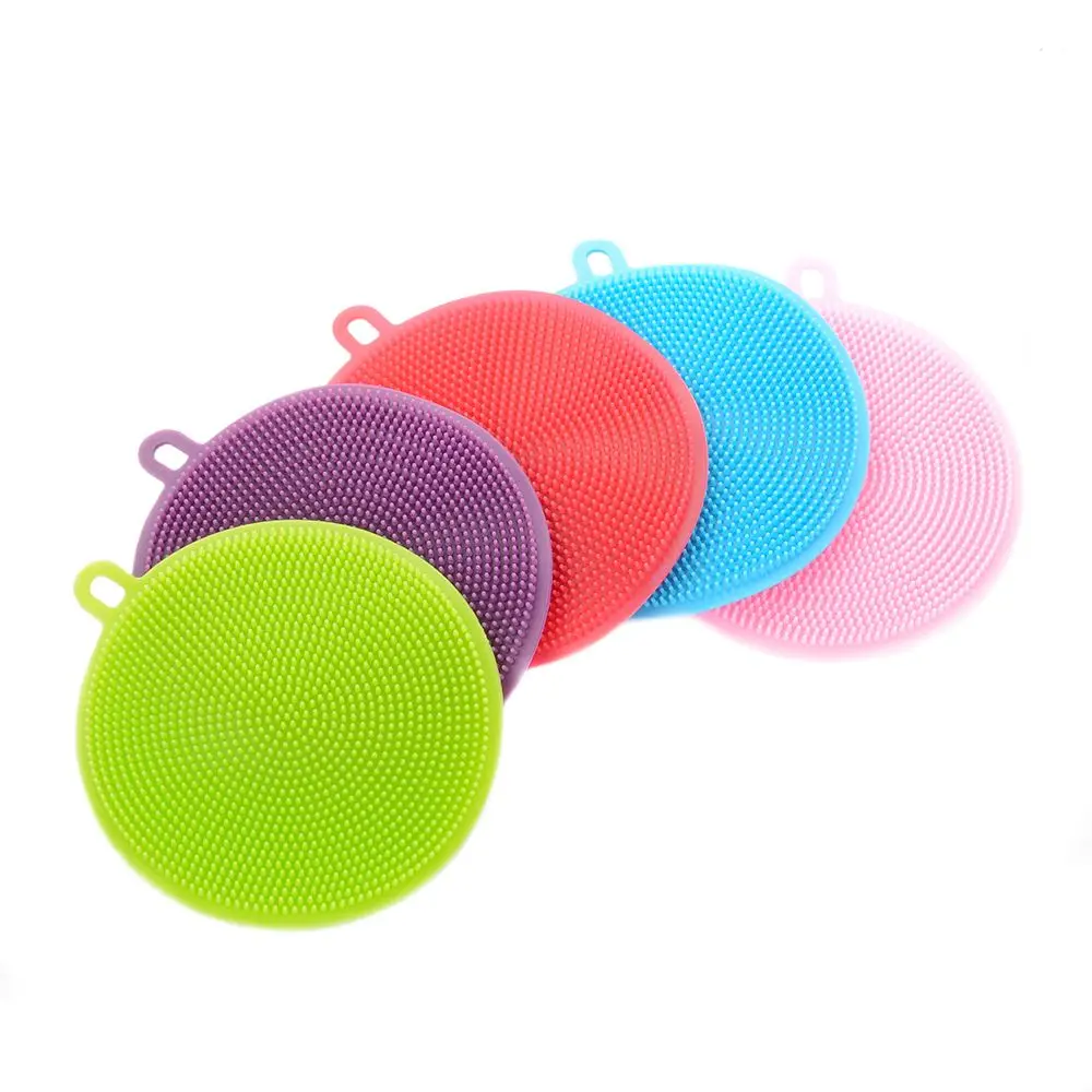 1PCS Multifunction Silicone Dish Bowl Cleaning Brush Scouring Pad Pot Pan Wash Brushes Kitchen Cleaner Washing Tool
1PCS Multifunction Silicone Dish Bowl Cleaning Brush Scouring Pad Pot Pan Wash Brushes Kitchen Cleaner Washing Tool