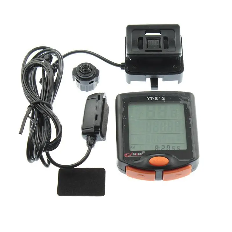 New Bogeer Yt-813 Rainwater Waterproof cyling Bicycle Computer Lcd Odometer Big screen Backlit Speedometer bike free shipping
New Bogeer Yt-813 Rainwater Waterproof cyling Bicycle Computer Lcd Odometer Big screen Backlit Speedometer bike free shipping