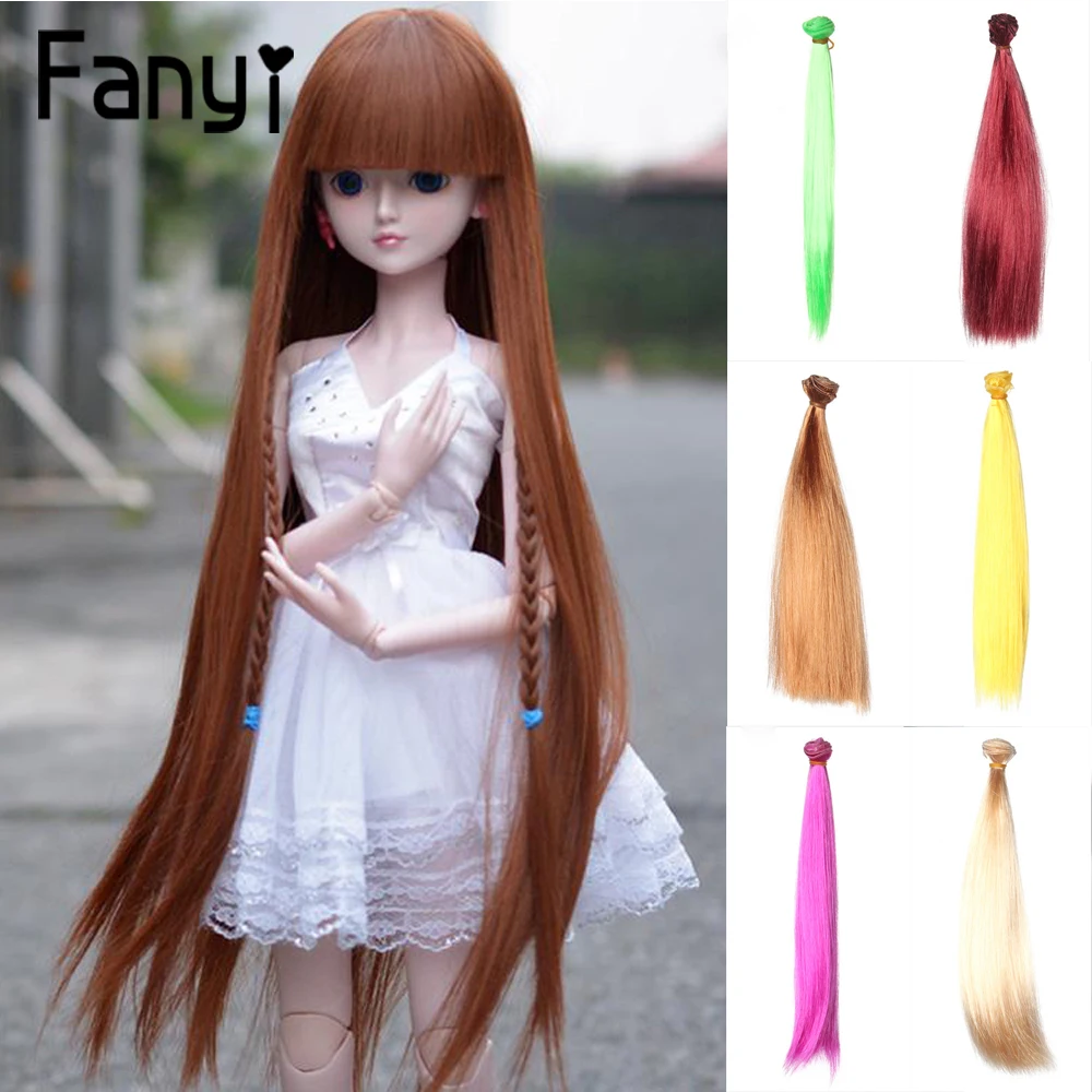 1pcs 30*100cm Doll Accessories Straight Synthetic Fiber Wig Hair For Doll Wigs High-temperature Wire Tresses
1pcs 30*100cm Doll Accessories Straight Synthetic Fiber Wig Hair For Doll Wigs High-temperature Wire Tresses
