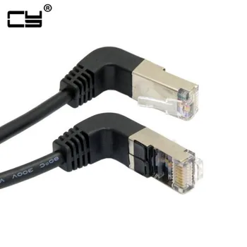 

Elbow Down & Up Angled 90 Degree cat5e 8P8C FTP STP UTP Cat 5e Ethernet Network Cable RJ45 Lan Patch Cord 0.4m 1m 2m 3m 5m Angle