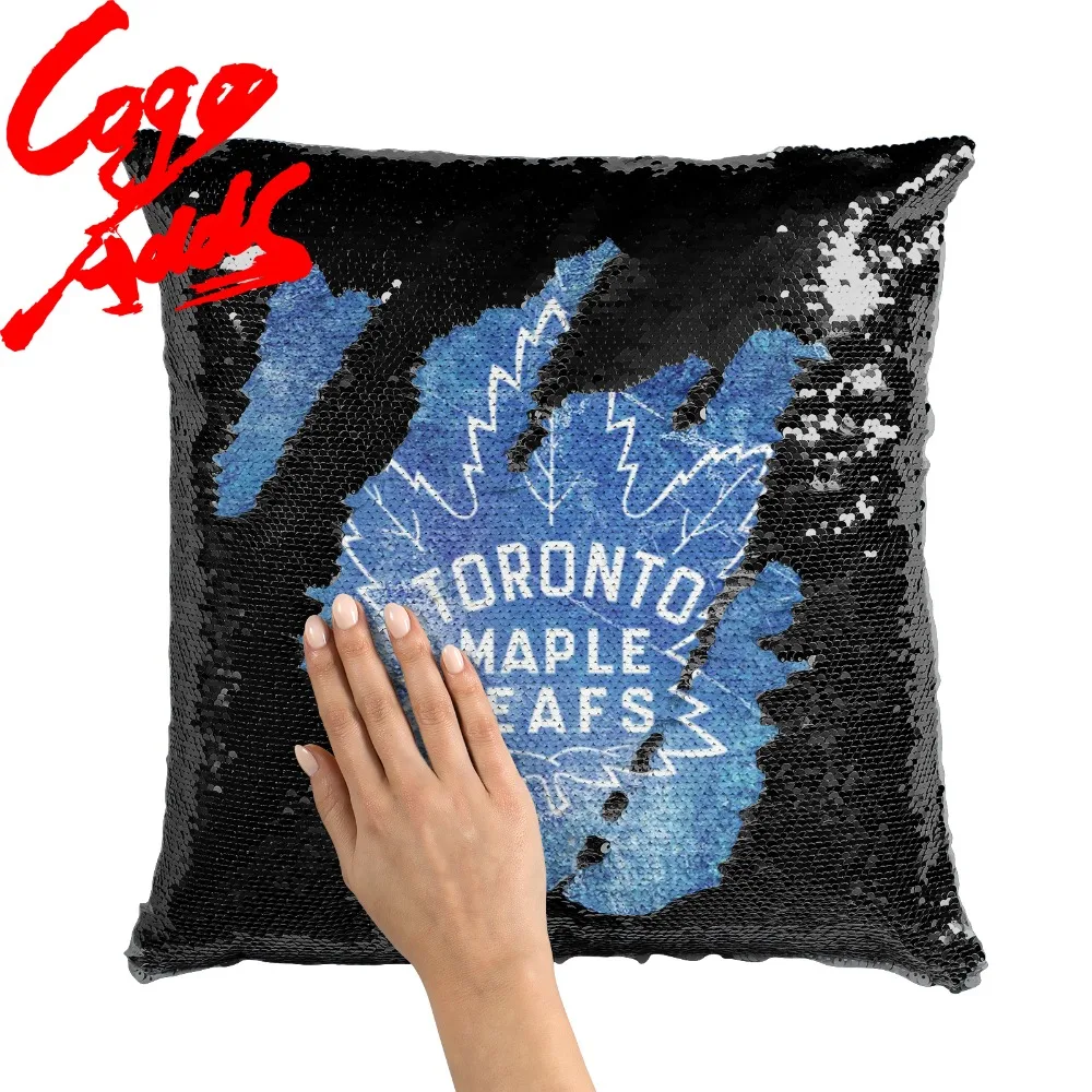Toronto Maple Leafs cheap throw pillow covers decorative pillow cover 40*40 sequin magic pillow
Toronto Maple Leafs cheap throw pillow covers decorative pillow cover 40*40 sequin magic pillow