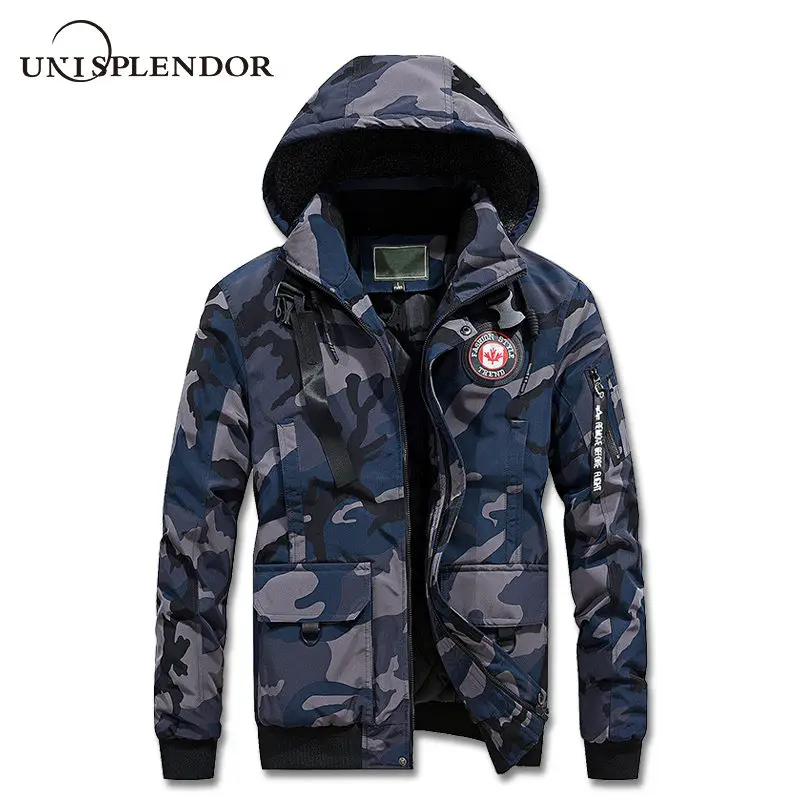 2019 Winter Cool Men Parkas Spring Autumn Thick Jacket Camouflage Hooded Man Coat Hat Detachable Casual Male Overcoat YN10379
2019 Winter Cool Men Parkas Spring Autumn Thick Jacket Camouflage Hooded Man Coat Hat Detachable Casual Male Overcoat YN10379