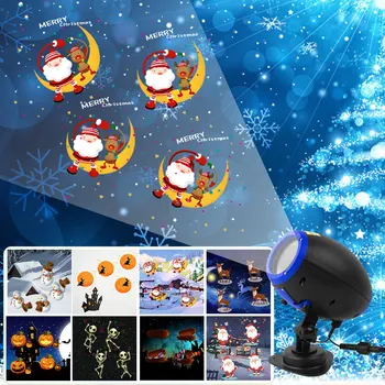New! VNL IP65 Animated Led Projector Light High brightness Sata Elk Patterns Waterproof For Christmas Halloween Party Holiday
New! VNL IP65 Animated Led Projector Light High brightness Sata Elk Patterns Waterproof For Christmas Halloween Party Holiday