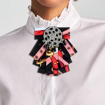 ZHINI Fabric Bow Brooches For Women Shirt Dress Fashion Collar Jewelry Canvas Ties Broche Tassel Brooch Pins Collier Wholesale
ZHINI Fabric Bow Brooches For Women Shirt Dress Fashion Collar Jewelry Canvas Ties Broche Tassel Brooch Pins Collier Wholesale