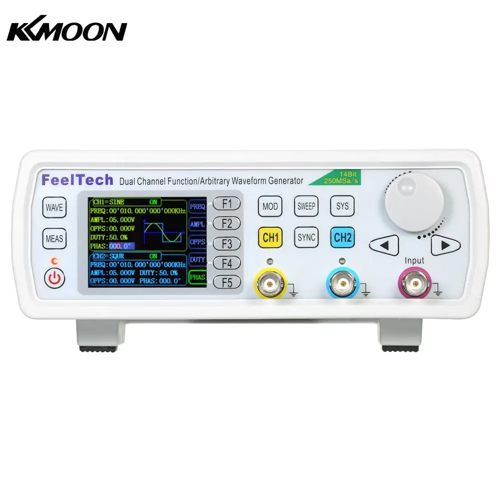 KKmoon FY6600-30M FY6600 серия 30 МГц цифровое управление двухканальный генератор сигналов