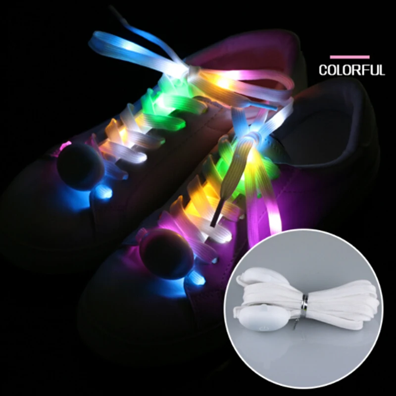 New LED Sport Shoe Laces Luminous Shoelaces Glow Shoe Strings Round Flash Light Shoelaces Lazy Light Up Shoe Laces Night Parties
New LED Sport Shoe Laces Luminous Shoelaces Glow Shoe Strings Round Flash Light Shoelaces Lazy Light Up Shoe Laces Night Parties