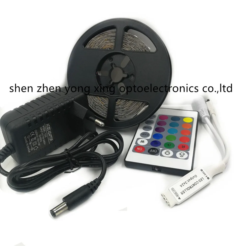 RGB/White/Warm white/Bule/Red/Green/Yellow 5m SMD 3528 LED strip light diode tape 300leds non waterproof+DC 12V 2A power adapter
RGB/White/Warm white/Bule/Red/Green/Yellow 5m SMD 3528 LED strip light diode tape 300leds non waterproof+DC 12V 2A power adapter