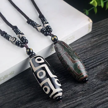 2017 Ethnic Necklace for Women Men Vintage Tibetan Totem Jewelry Handmade Dzi Beads Pendants Natural Stone Necklace with Mantra
2017 Ethnic Necklace for Women Men Vintage Tibetan Totem Jewelry Handmade Dzi Beads Pendants Natural Stone Necklace with Mantra
