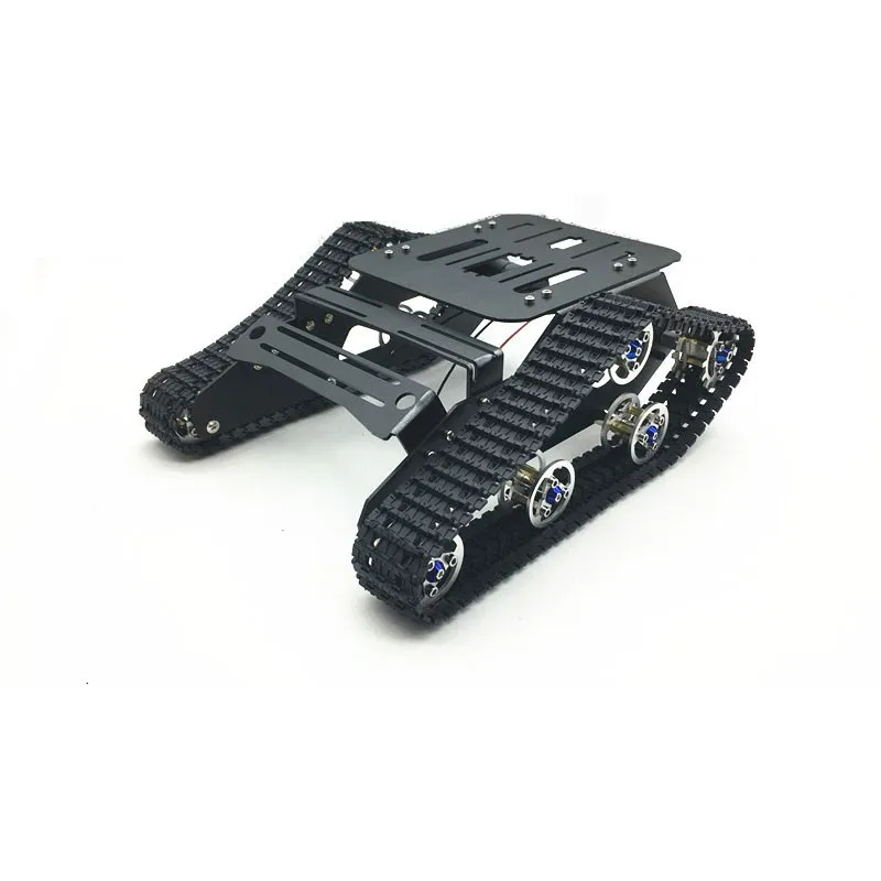 2018 DIY STEM Education Assembled Smart Car Platform Tracked Robot Metal Aluminium Tank Chassis Powerful Dual DC 12V Motor
2018 DIY STEM Education Assembled Smart Car Platform Tracked Robot Metal Aluminium Tank Chassis Powerful Dual DC 12V Motor